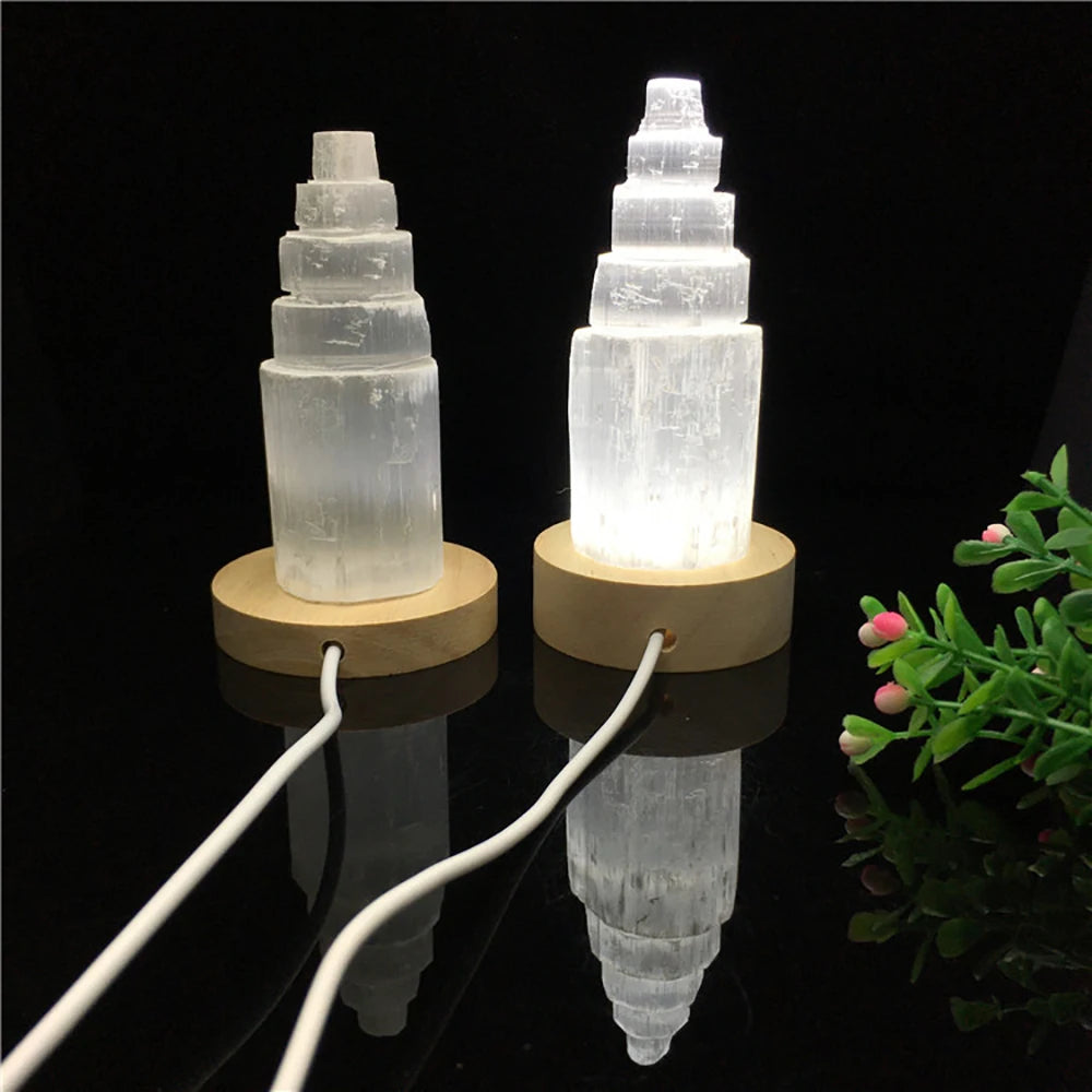 Manifestation Crystal Lamp